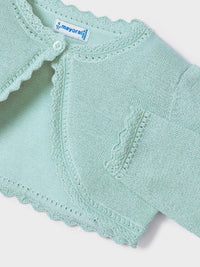 Casaco tricot básico Água (Verde Água)  para Menina - Mayoral