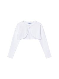 Casaco tricot básico Branco (Branco)  para Menina - Mayoral
