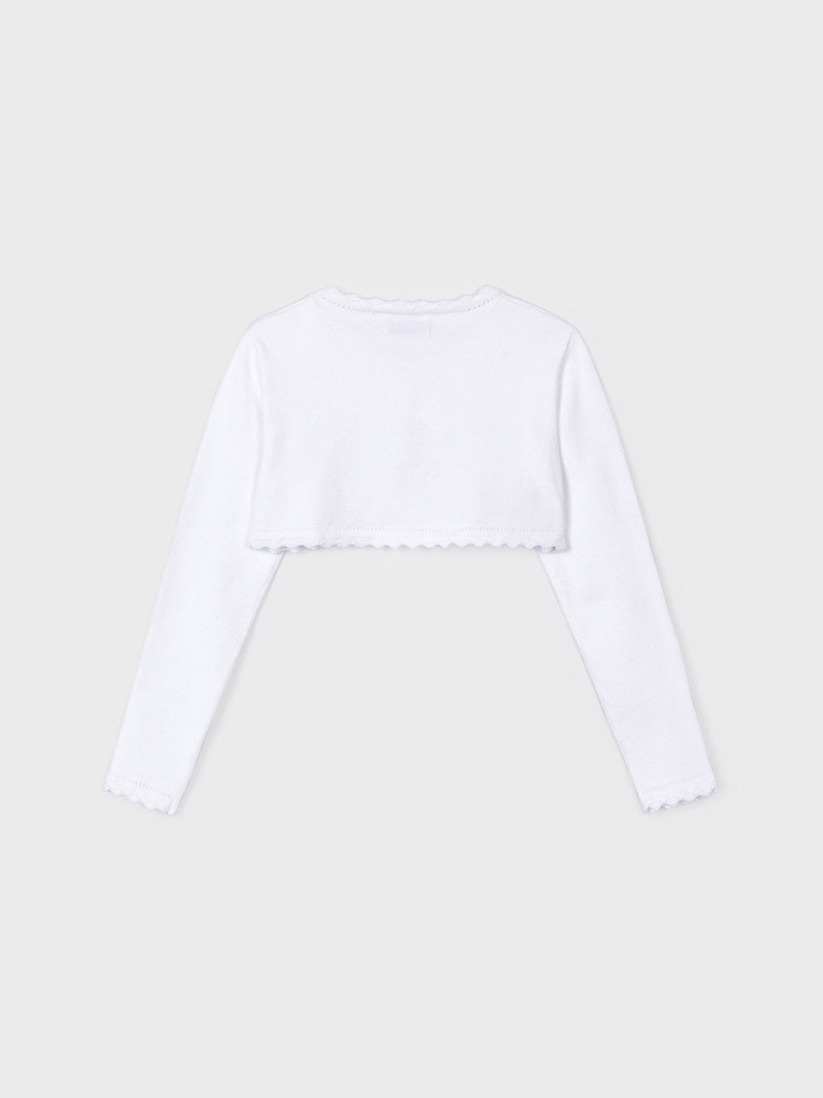Casaco tricot básico Branco (Branco)  para Menina - Mayoral