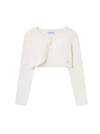 Casaco tricot básico Crú (Creme / Pérola)  para Menina - Mayoral