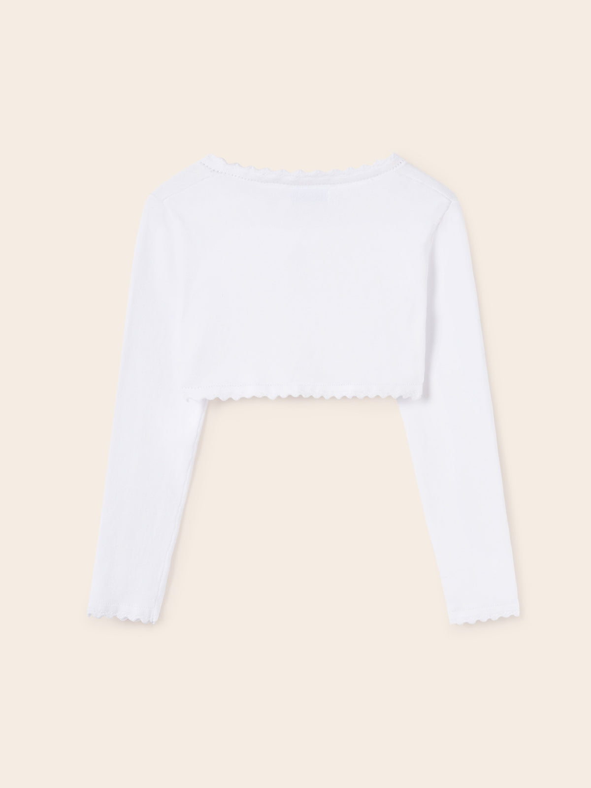 Casaco tricot básico Branco (Branco)  para Menina - Mayoral