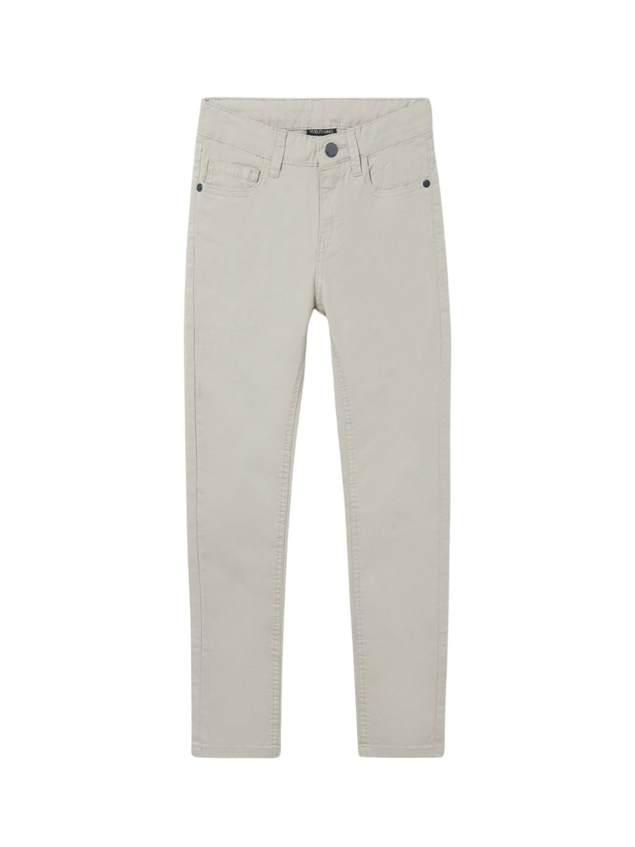Calça 5b slim fit basica Arroz (Cinza Claro)  para Menino - Mayoral