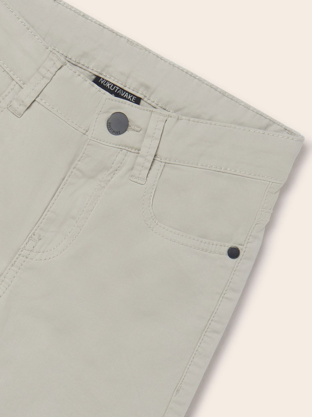 Calça 5b slim fit basica Arroz (Cinza Claro)  para Menino - Mayoral