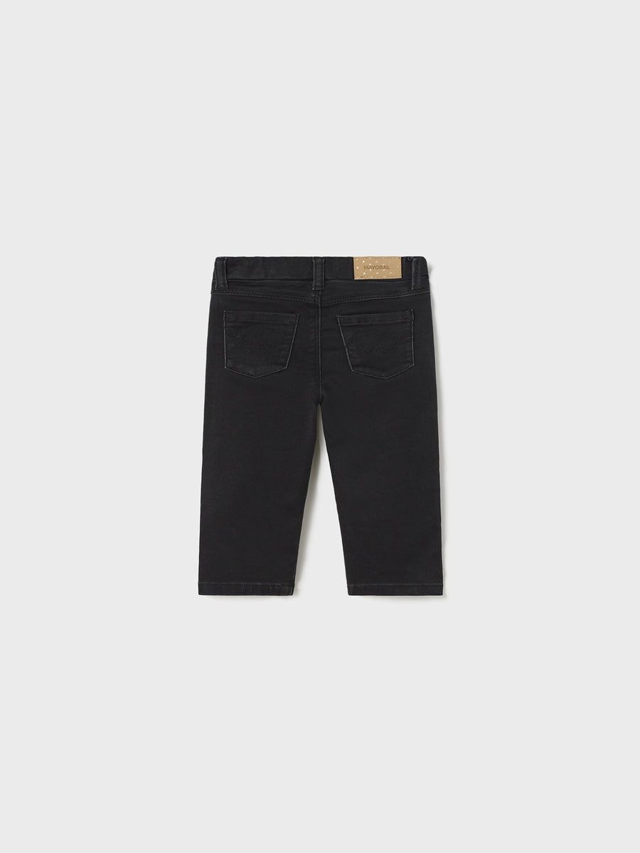 Calça ganga básica Preto (Preto)  para Bebé Menina - Mayoral