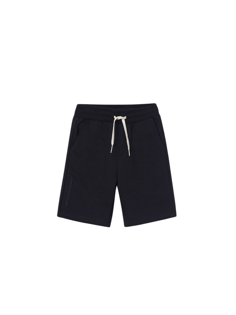Bermuda felpa basica Preto (Preto)  para Menino - Mayoral