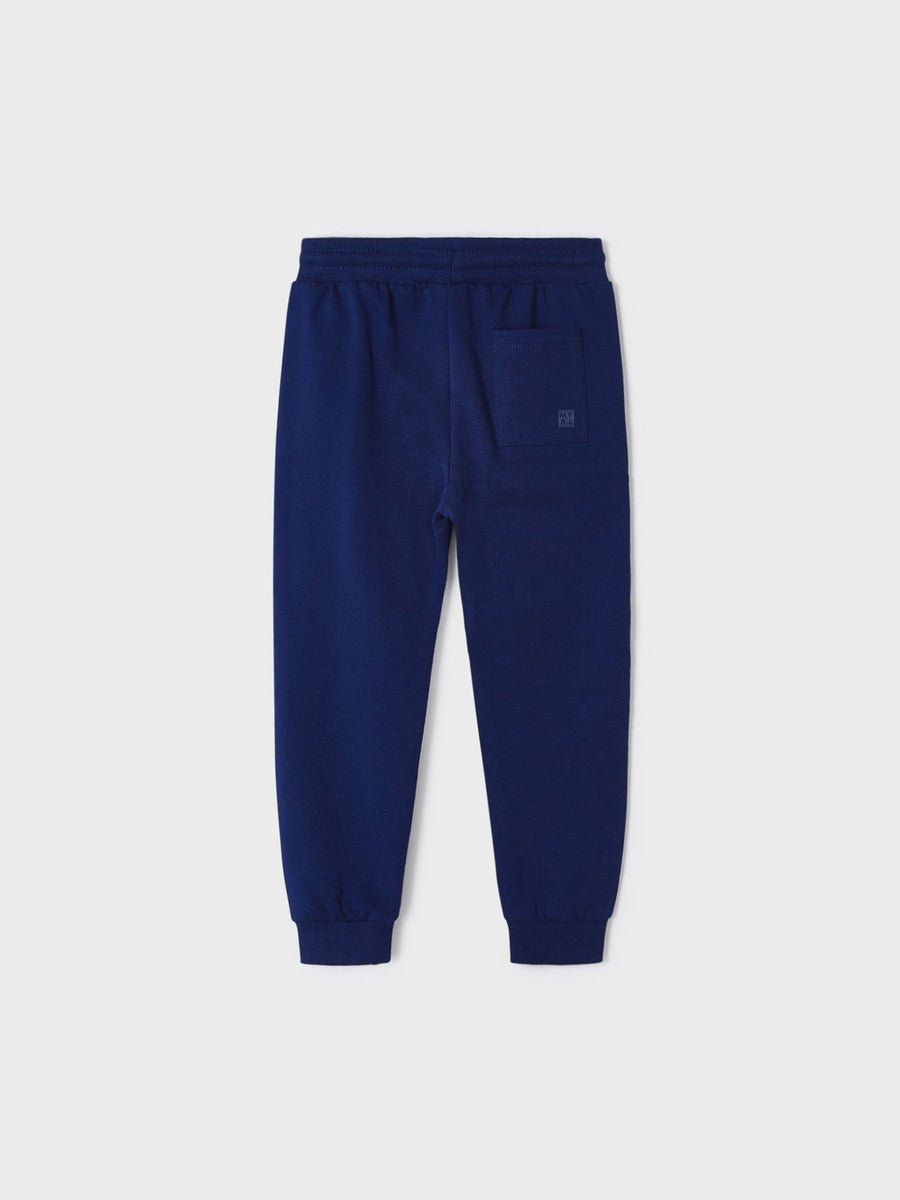 Calça felpa básica punhos Persia (Azul)  para Menino - Mayoral