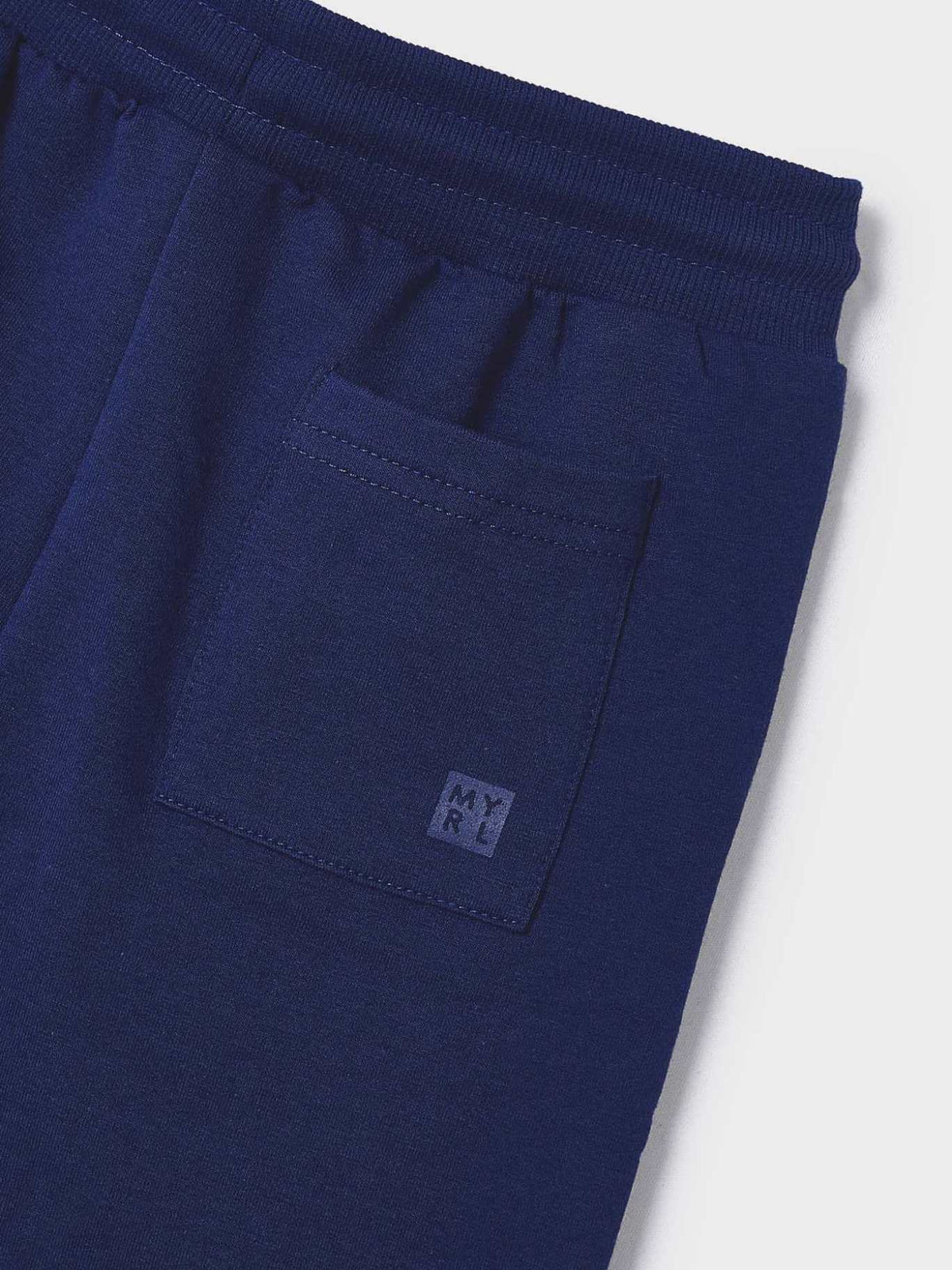 Calça felpa básica punhos Persia (Azul)  para Menino - Mayoral