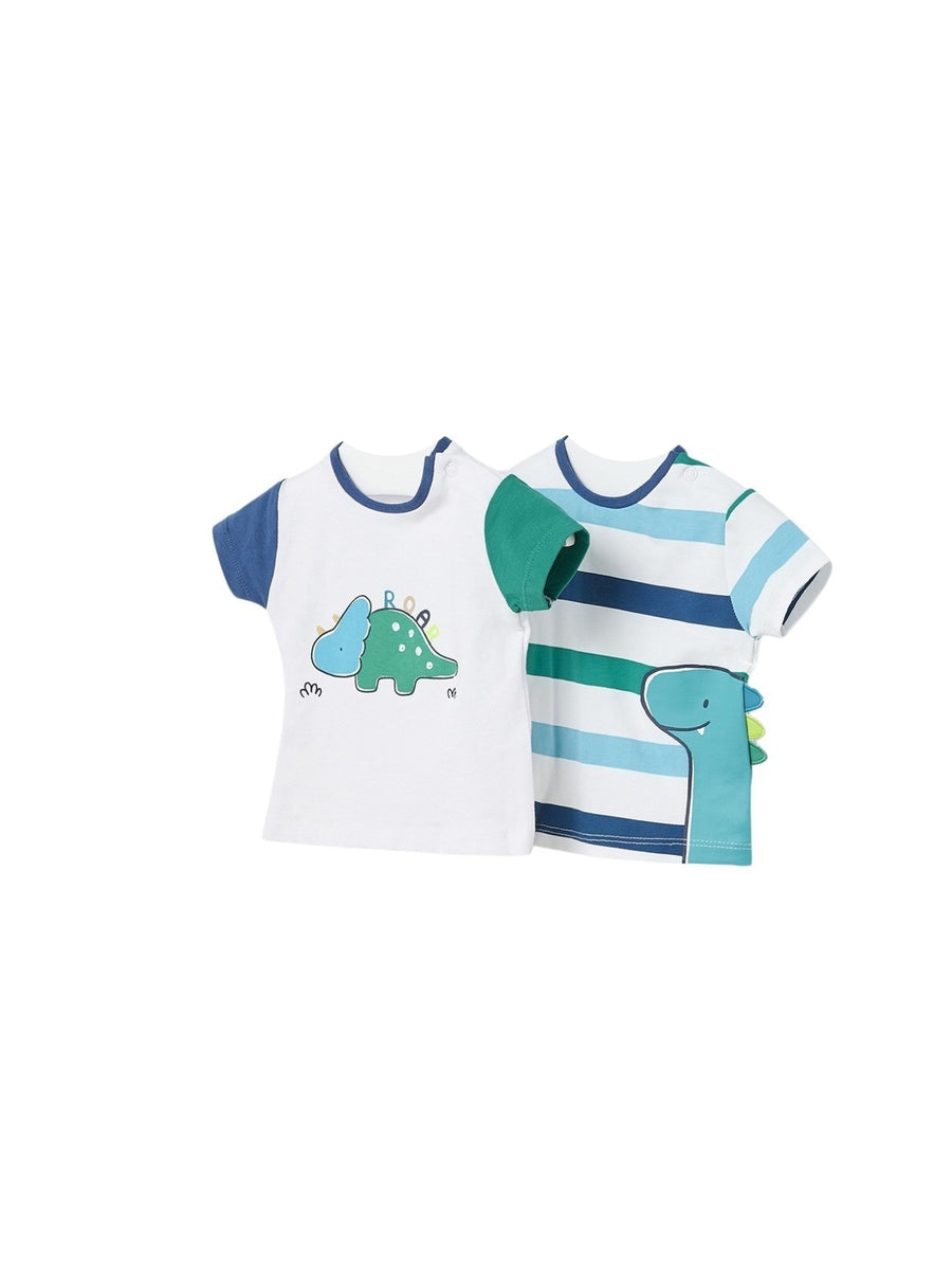 Pack 2 camisetas m/curta Maui (Turquesa)  para Bebé Menino - Mayoral
