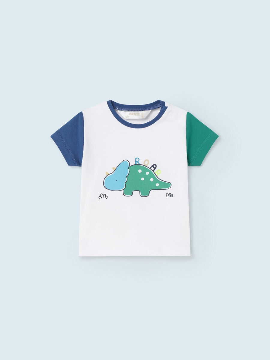 Pack 2 camisetas m/curta Maui (Turquesa)  para Bebé Menino - Mayoral