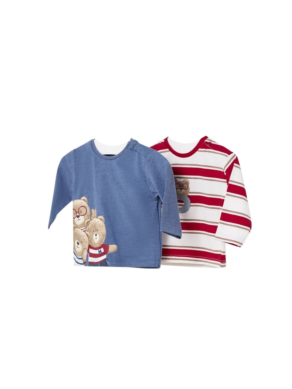 Pack 2 camisetas m/comp. Night vig (Vermelho)  para Bebé Menino - Mayoral