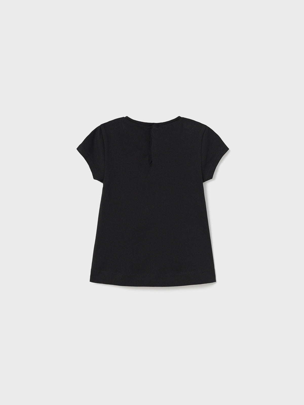 Camiseta manga curta Preto (Preto)  para Bebé Menina - Mayoral