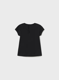Camiseta manga curta Preto (Preto)  para Bebé Menina - Mayoral