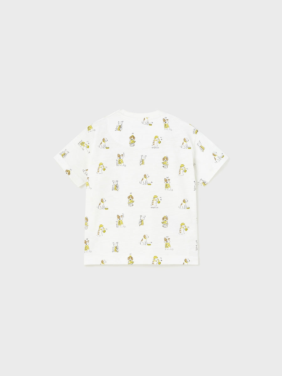 T´shirt estampada Branco (Branco)  para Bebé Menino - Mayoral