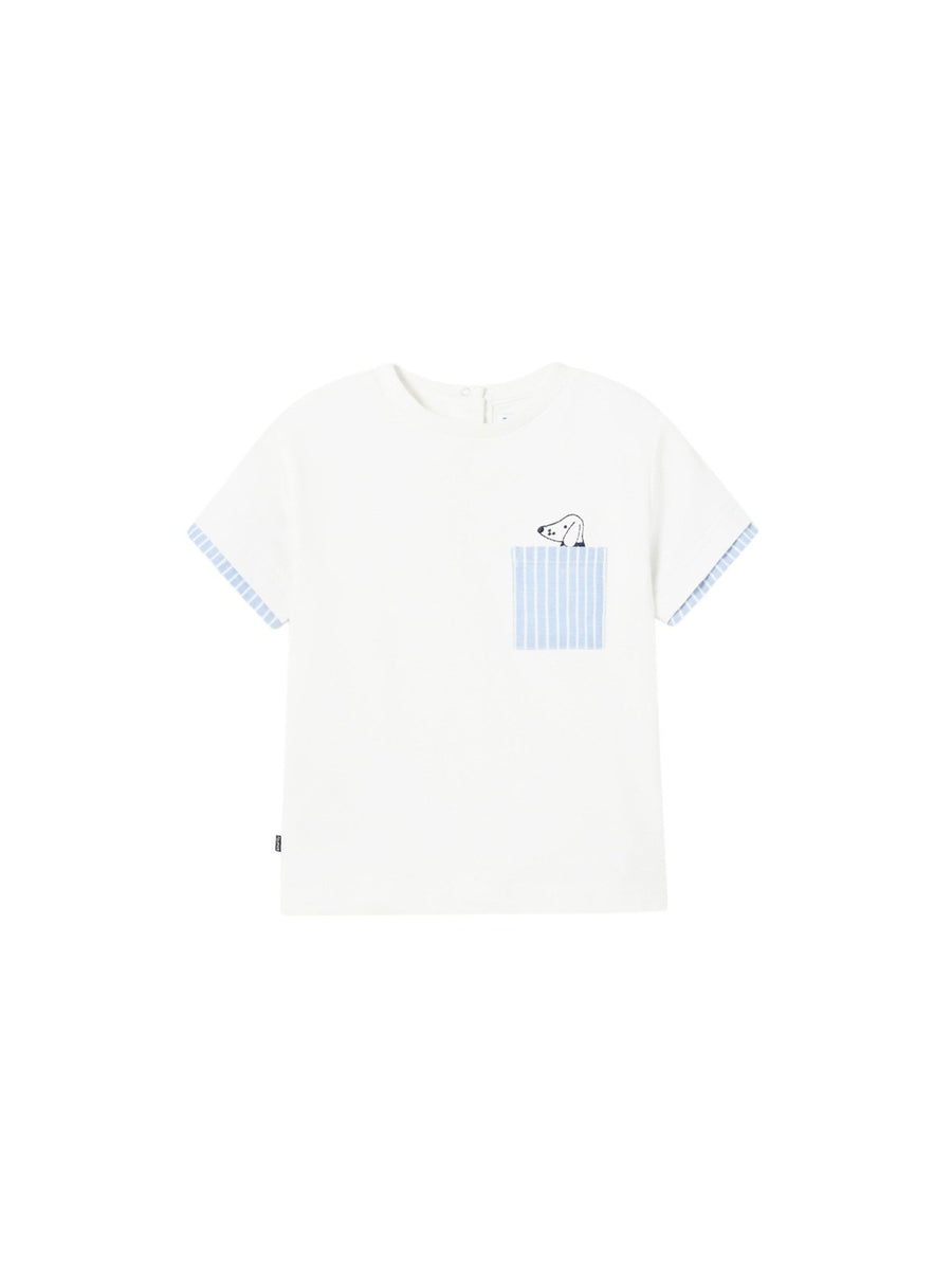 T´shirt vestir Celeste (Celeste)  para Bebé Menino - Mayoral