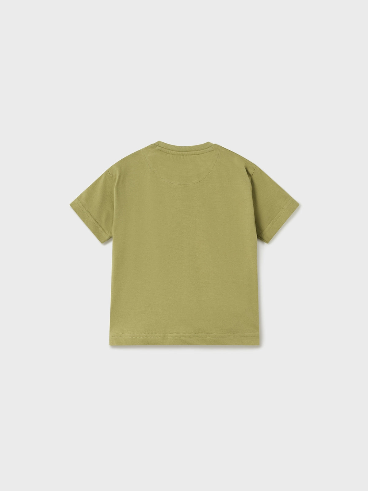 T´shirt bolso dino Jungla (Azeitona)  para Bebé Menino - Mayoral