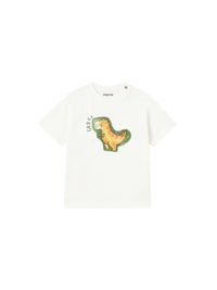 T´shirt lenticular dino Nata (Creme / Pérola)  para Bebé Menino - Mayoral