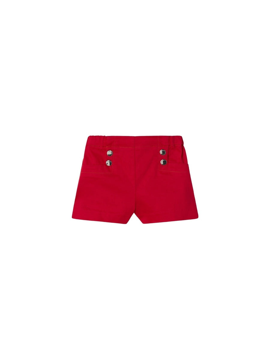 Calção saten Vermelho (Vermelho)  para Bebé Menina - Mayoral