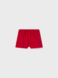 Calção saten Vermelho (Vermelho)  para Bebé Menina - Mayoral