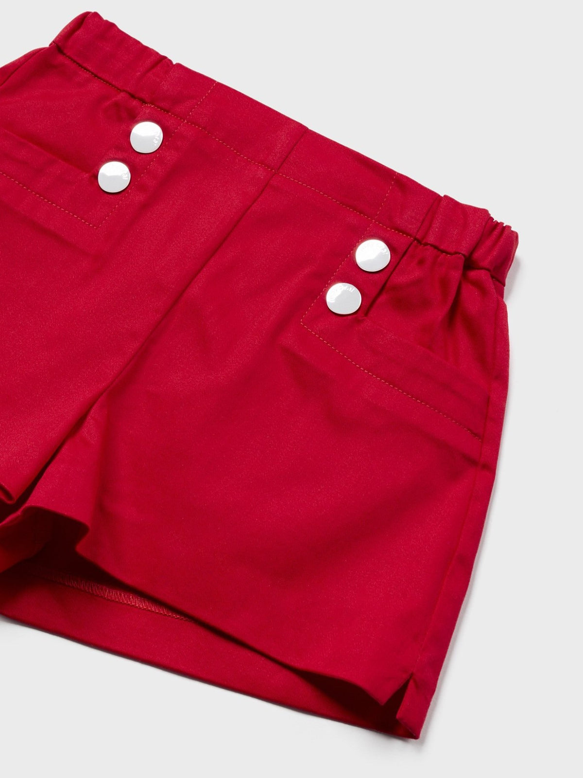 Calção saten Vermelho (Vermelho)  para Bebé Menina - Mayoral