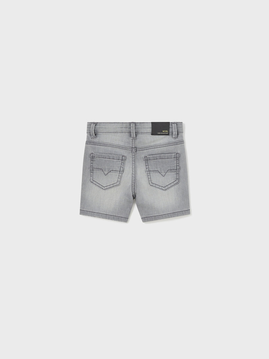 Bermuda soft denim Cinza clar (Cinza Claro)  para Bebé Menino - Mayoral