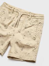 Bermuda jogger estampada Bege (Bege)  para Bebé Menino - Mayoral
