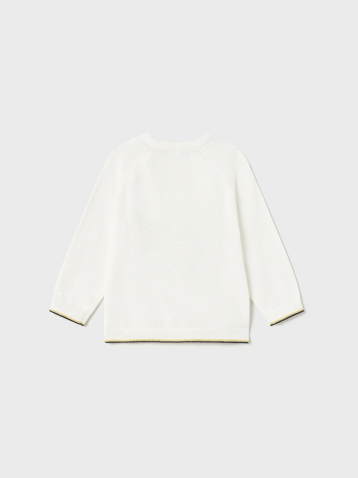 Jersey intarsia bordados Nata (Creme / Pérola)  para Bebé Menino - Mayoral