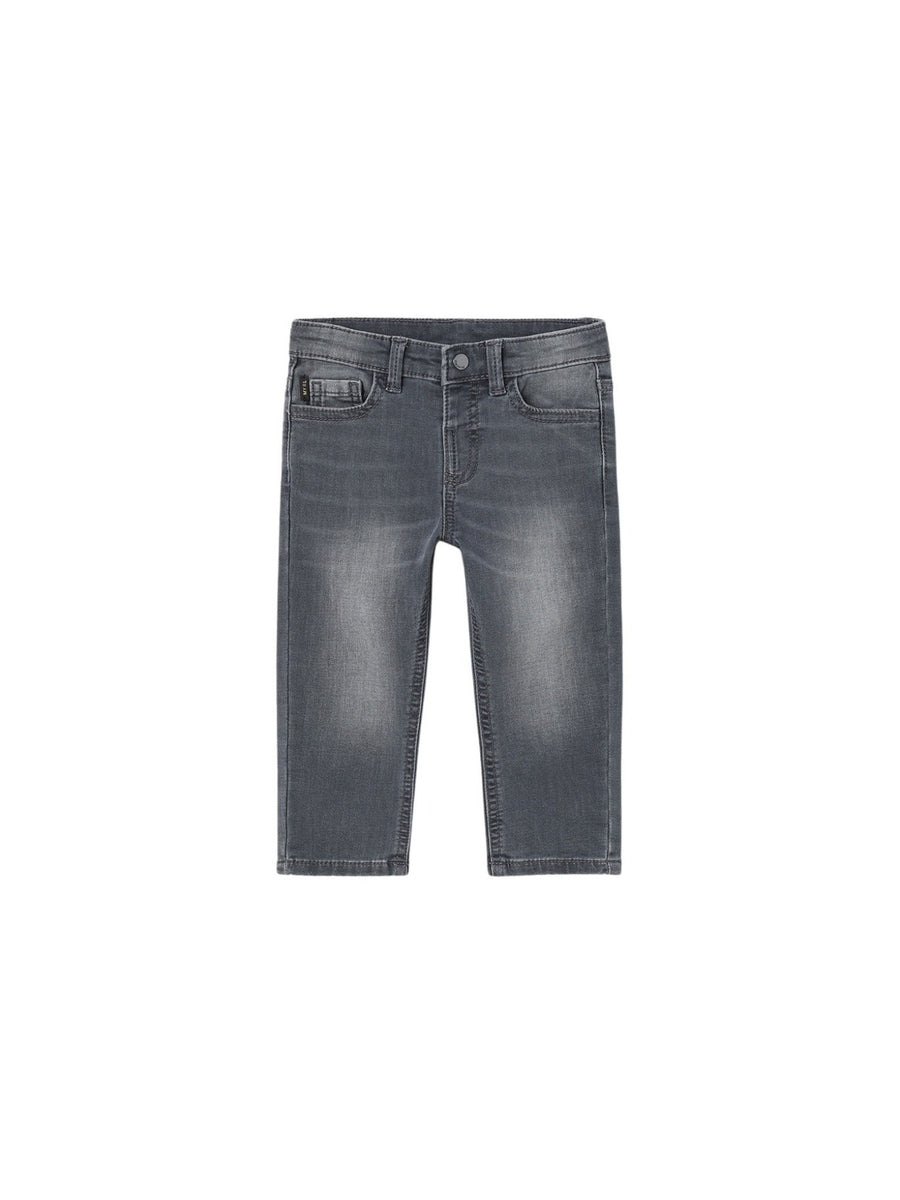 Calça soft denim Cinza escu (Cinza Escuro)  para Bebé Menino - Mayoral