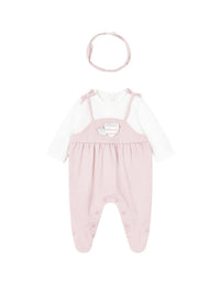 Fato bebé e bandolete Colorete (Rosa)  para Bebé Menina - Mayoral