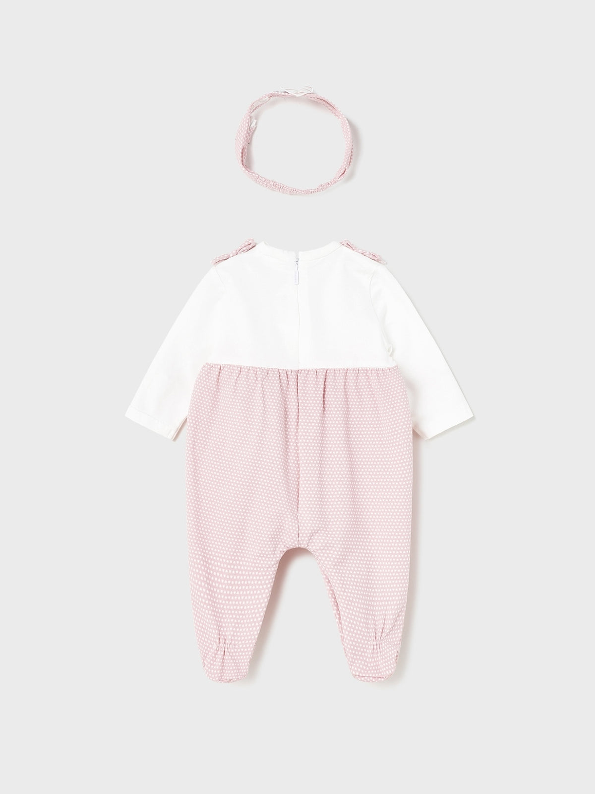 Fato bebé e bandolete Colorete (Rosa)  para Bebé Menina - Mayoral