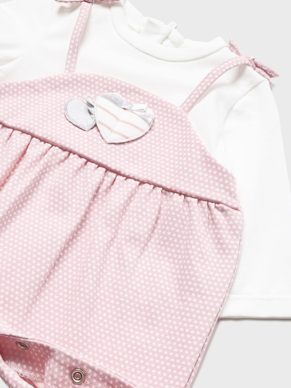 Fato bebé e bandolete Colorete (Rosa)  para Bebé Menina - Mayoral