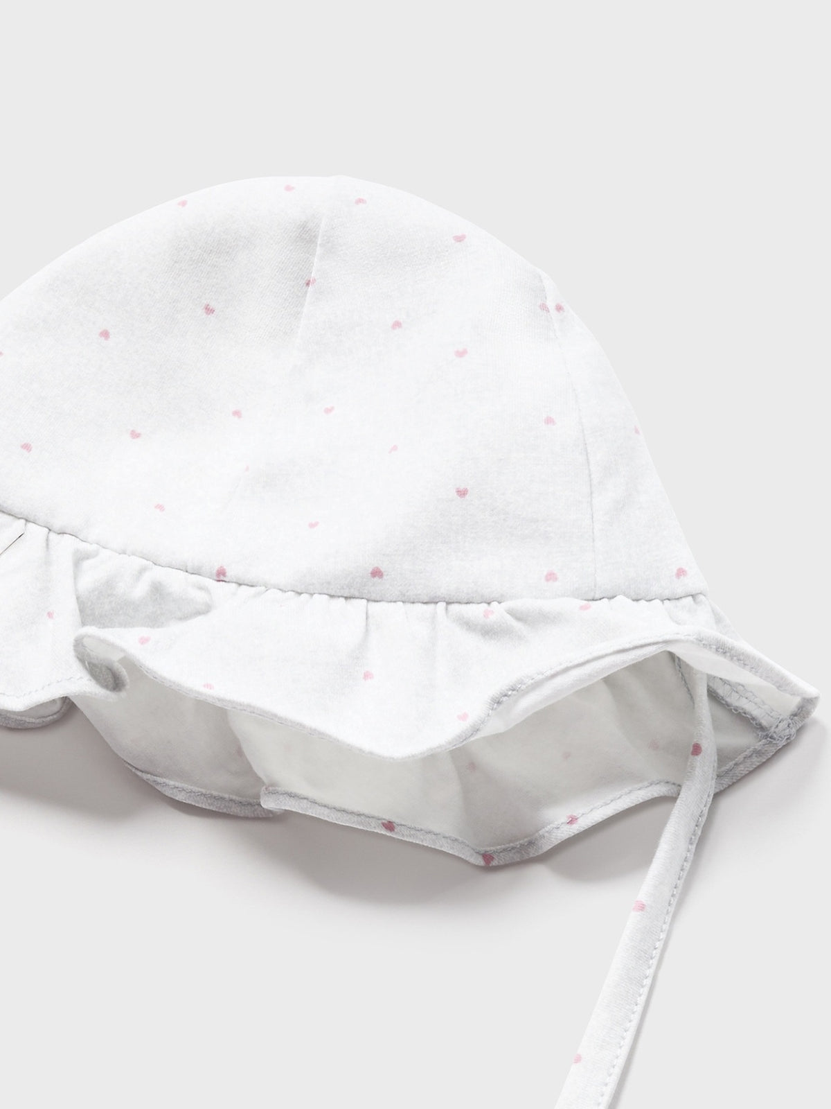 Conj. fato bebé/gorro Lunar (Cinza Claro)  para Bebé Menina - Mayoral