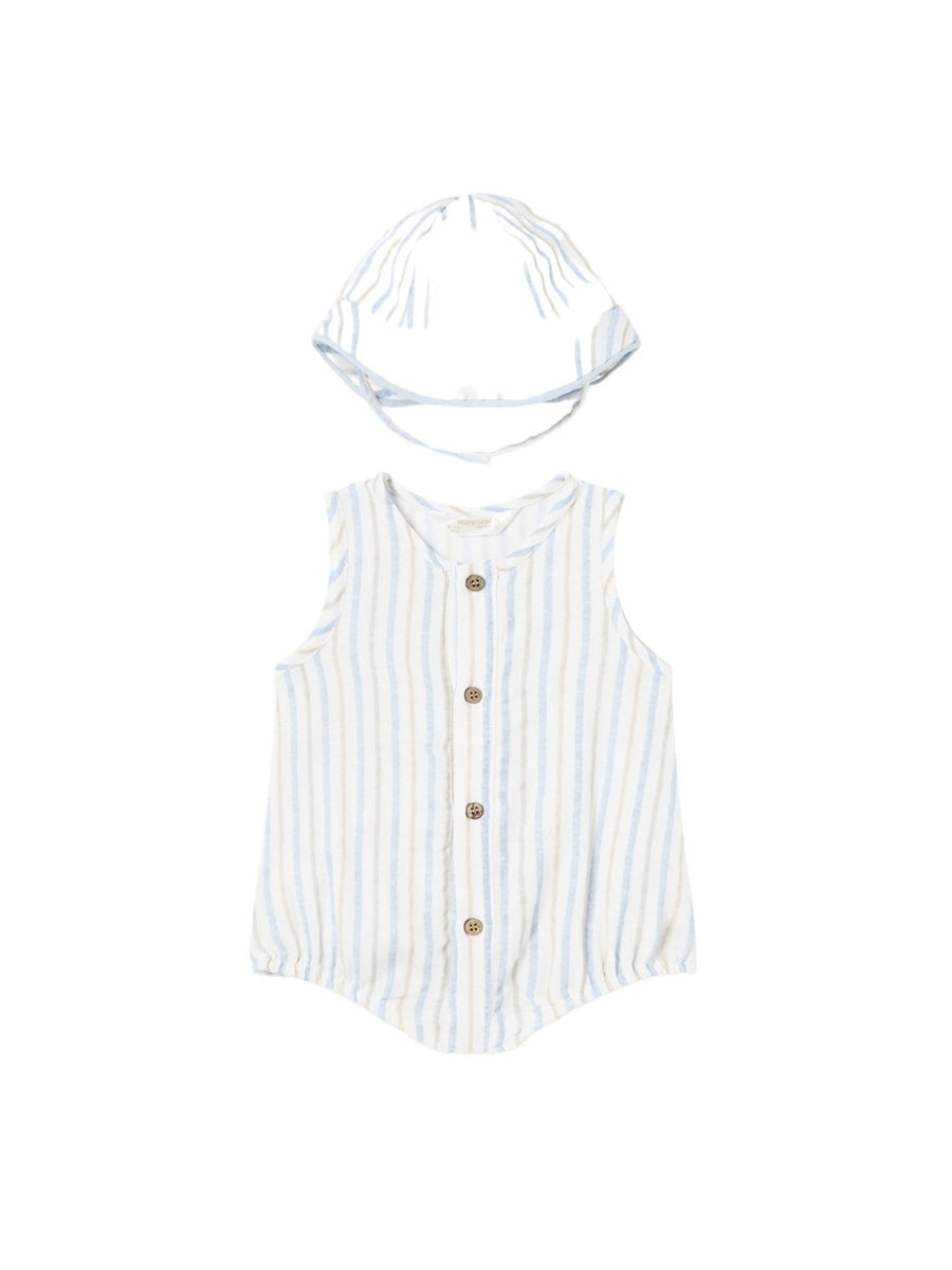 Fato bebé e gorro Celeste (Celeste)  para Bebé Menino - Mayoral