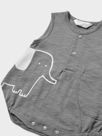 Fato bebé sisa e gorro Elefante (Cinza Escuro)  para Bebé Menino - Mayoral