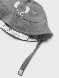 Fato bebé sisa e gorro Elefante (Cinza Escuro)  para Bebé Menino - Mayoral