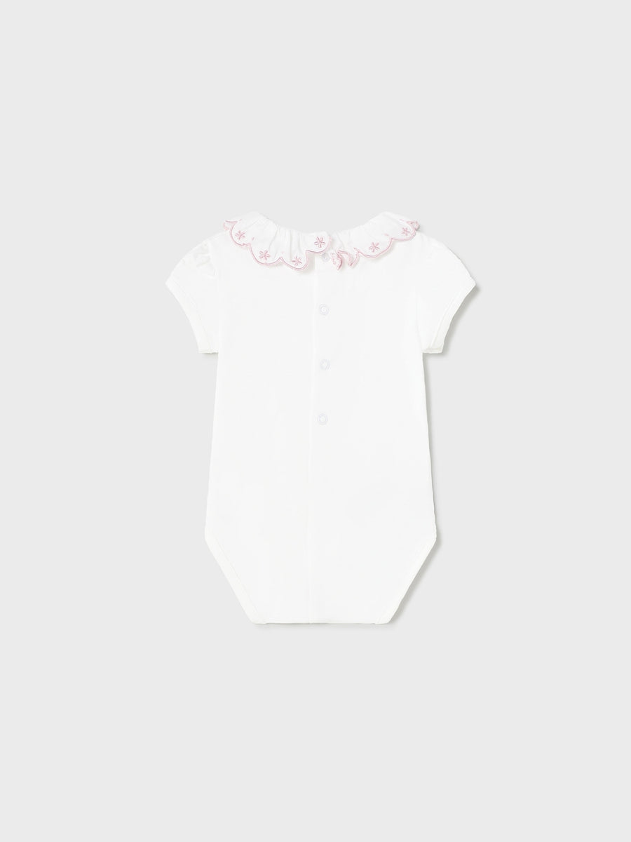 Body exterior gola Bco-rosa (Rosa)  para Bebé Menina - Mayoral
