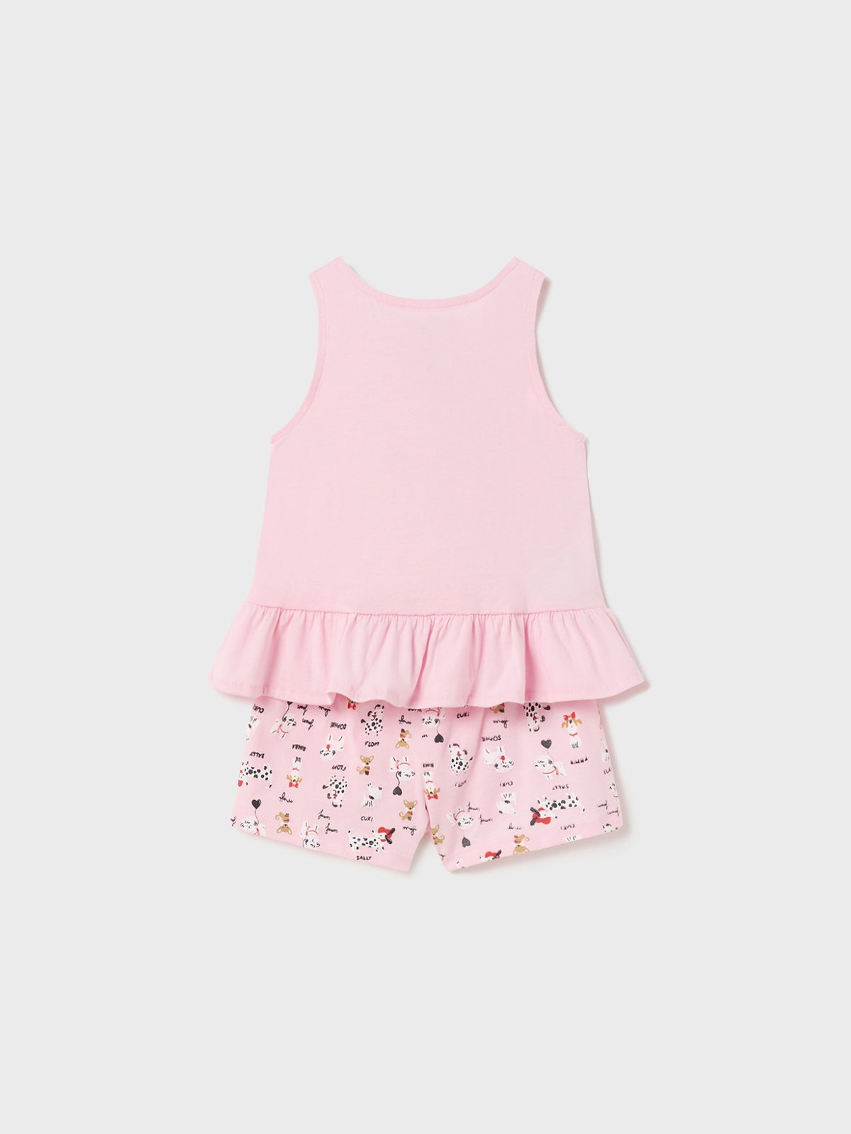 Pijama curta Rosa (Rosa)  para Bebé Menina - Mayoral