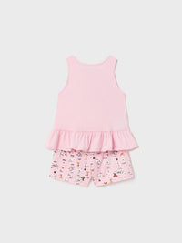 Pijama curta Rosa (Rosa)  para Bebé Menina - Mayoral
