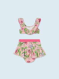 Biquini com pareo Flamingo (Rosa)  para Bebé Menina - Mayoral