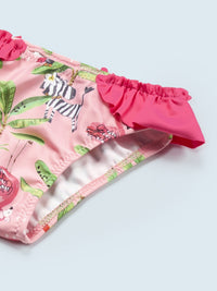 Biquini com pareo Flamingo (Rosa)  para Bebé Menina - Mayoral
