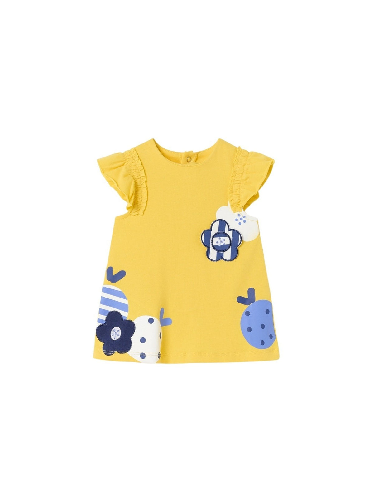 Vestido malha Sol (Amarelo)  para Bebé Menina - Mayoral