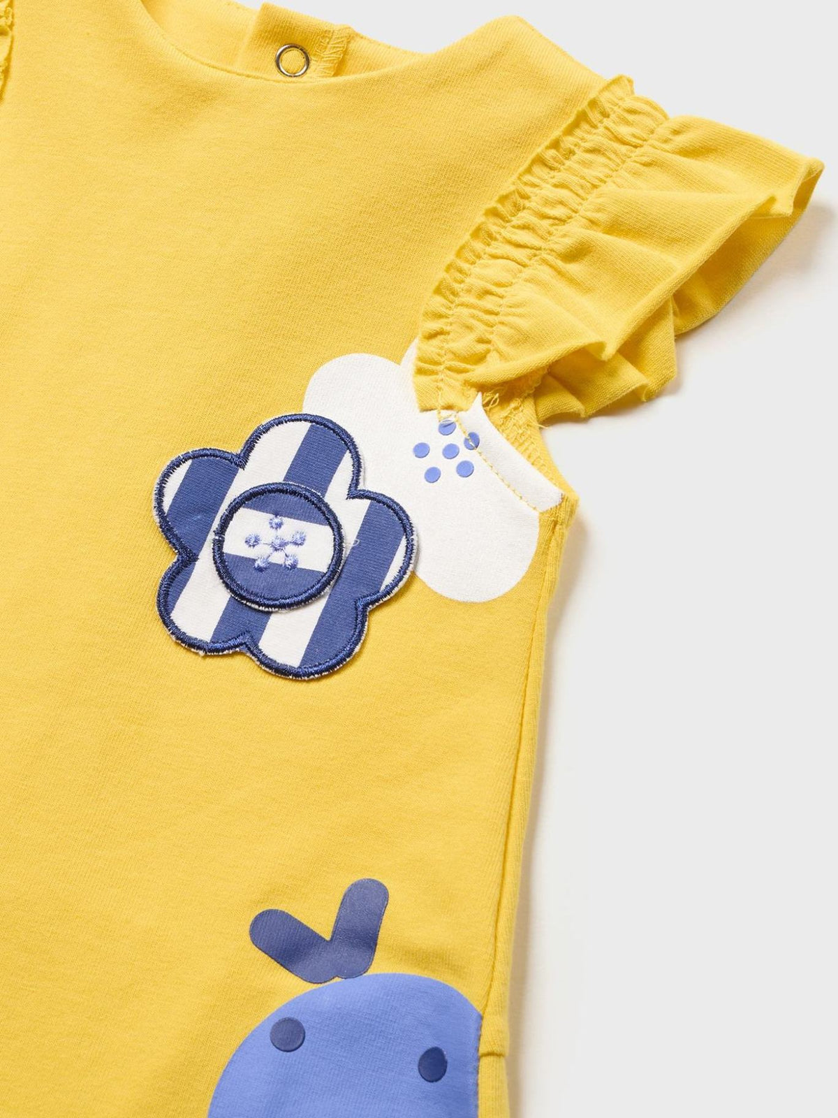 Vestido malha Sol (Amarelo)  para Bebé Menina - Mayoral