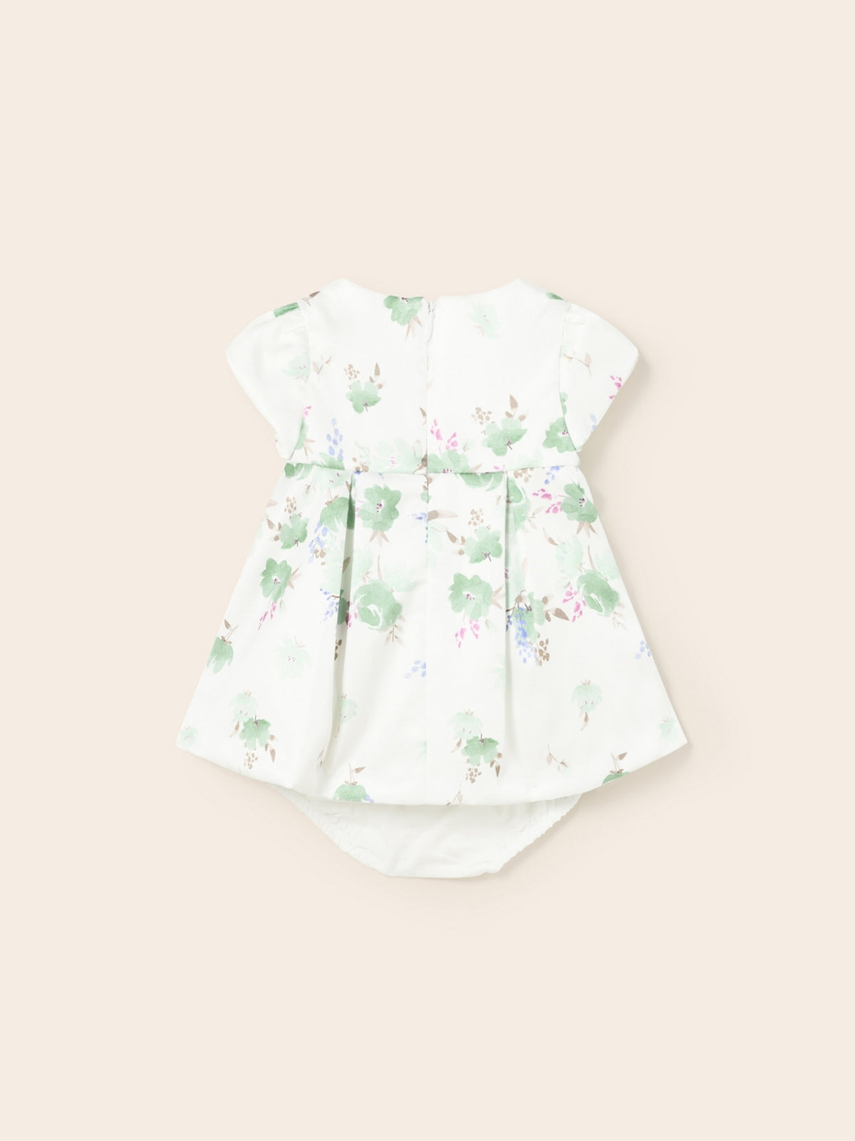 Vestido orla Aqua (Verde Água)  para Bebé Menina - Mayoral