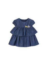 Vestido Ganga Azul ganga (Ganga)  para Bebé Menina - Mayoral
