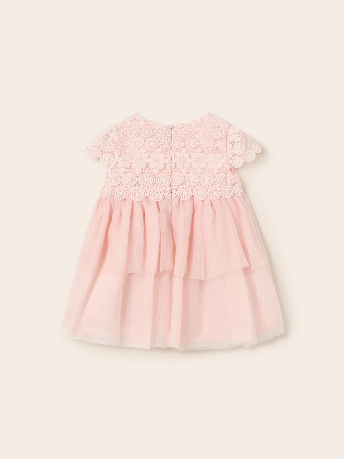 Vestido guipur tule Rosa velho (Rosa Velho)  para Bebé Menina - Mayoral