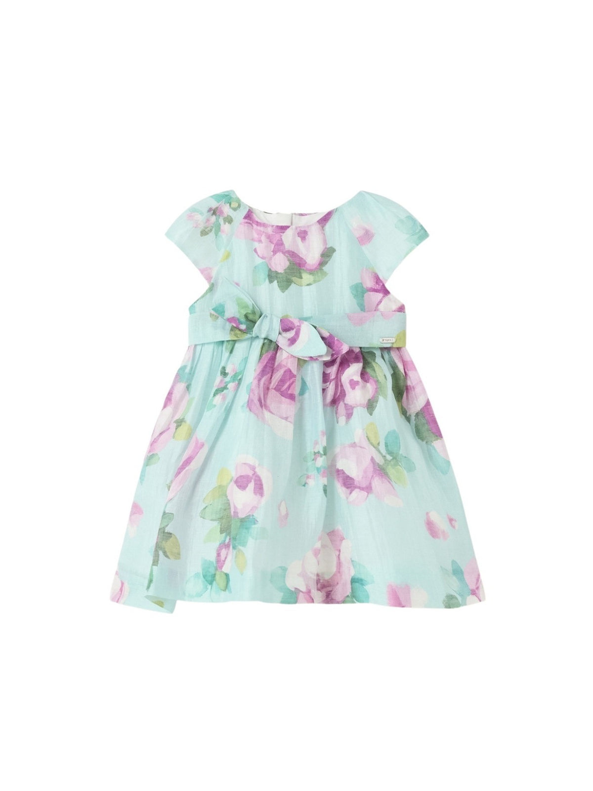 Vestido estampado Água (Verde Água)  para Bebé Menina - Mayoral