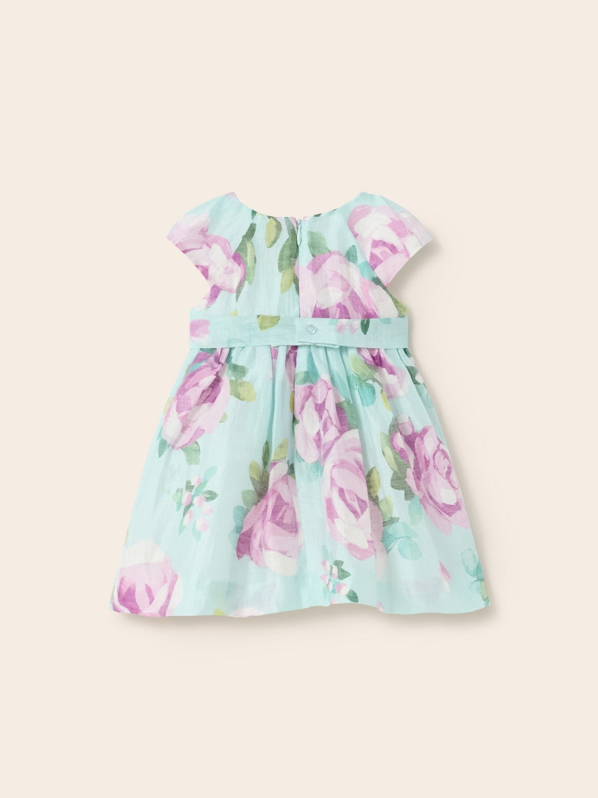 Vestido estampado Água (Verde Água)  para Bebé Menina - Mayoral