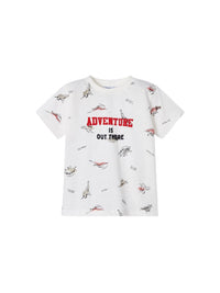 Camiseta estampada Nata (Creme / Pérola)  para Menino - Mayoral