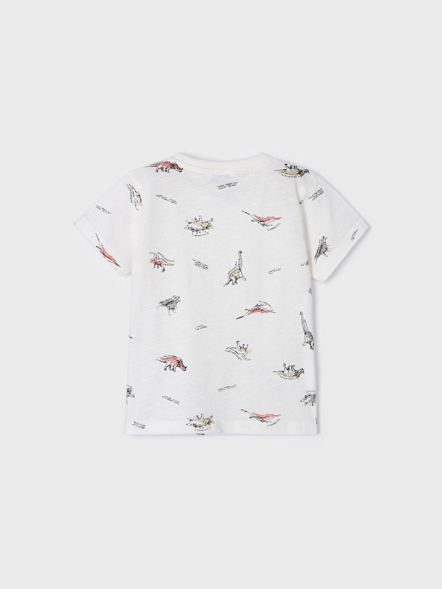 Camiseta estampada Nata (Creme / Pérola)  para Menino - Mayoral
