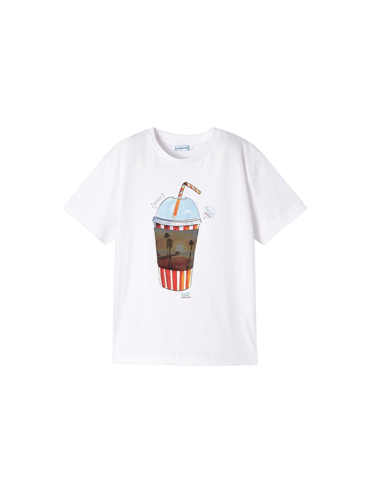 T´shirt lenticular hd Branco (Branco)  para Menino - Mayoral