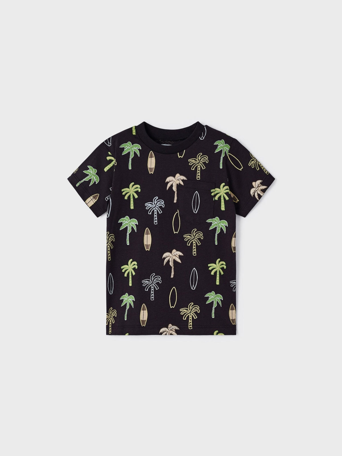 Set 2 T´shirts print liso Apio (Verde Alface)  para Menino - Mayoral
